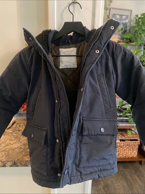 Crewcuts Kid Winter Jacket size 5-7, runs large